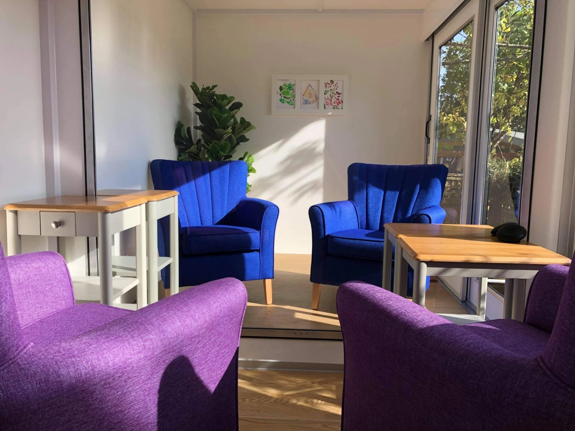care home mobile trailer visitor pod
