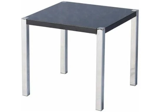 black table