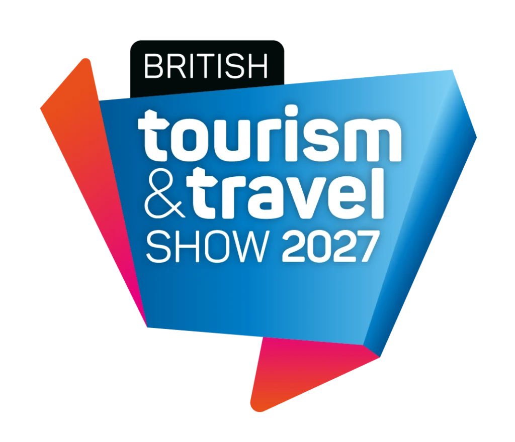 Logo for the British Tourism and Travel Show 2027.